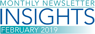 Monthly newsletter INSIGHTS Feb 2019